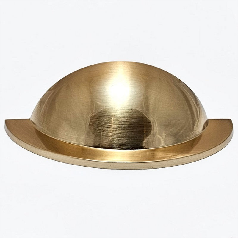 Puxador Concha Dourado Escovado 98mm - C3269