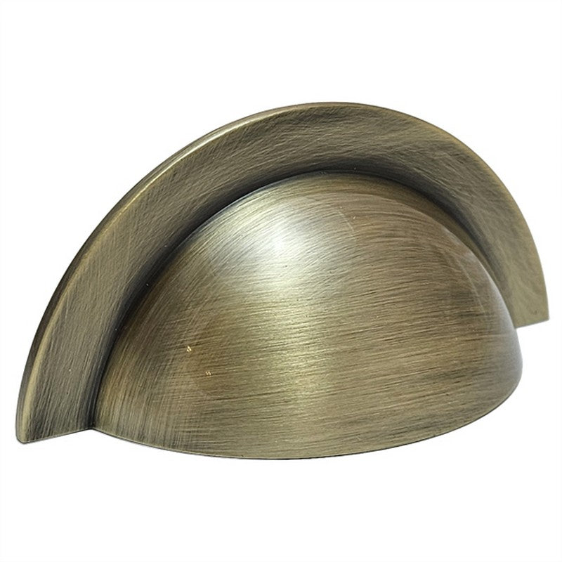 Puxador Concha Bronze Antigo 98mm - C3270