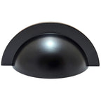 Puxador Concha Preto Fosco 98mm - C3271
