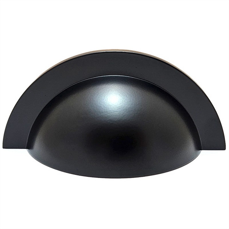 Puxador Concha Preto Fosco 98mm - C3271