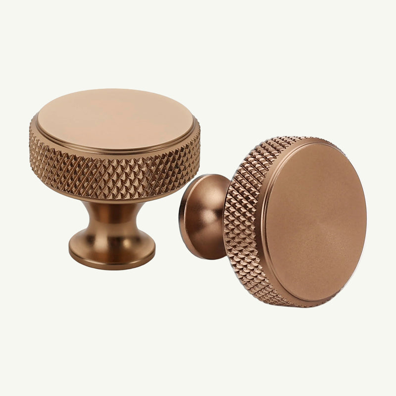 Puxador Ponto 30mm Cobre Acetinado - C3404