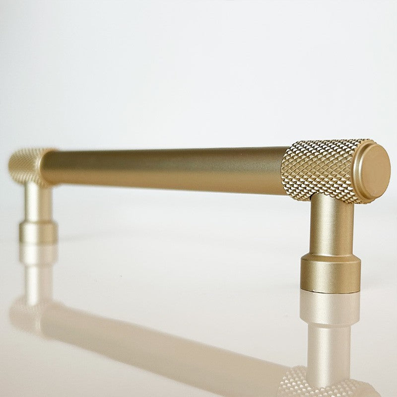 Puxador Metal Alça Dourado Fosco 128mm - C3407