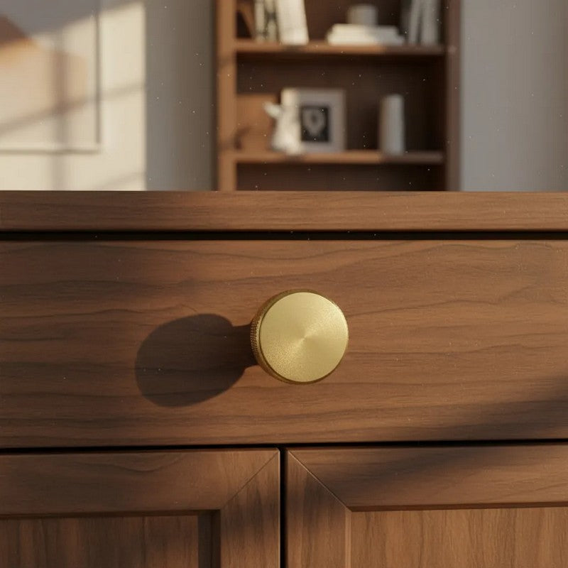 Puxador Ponto 30mm Dourado Semibrilho - C3410