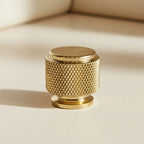 Puxador Ponto 25mm Dourado Semibrilho - C3411