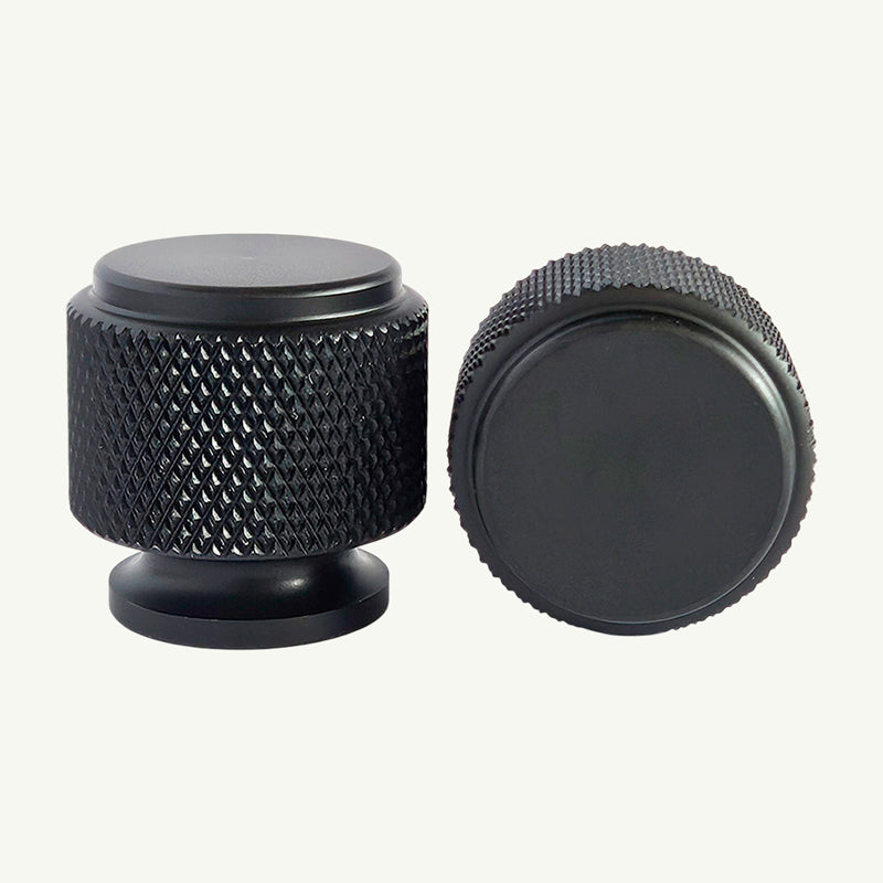 Puxador Ponto 25mm Preto Fosco - C3413