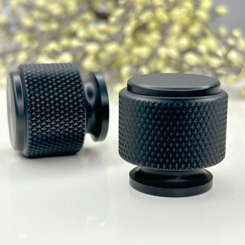 Puxador Ponto 25mm Preto Fosco - C3413