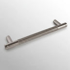 Puxador Metal Alça Níquel Escovado 128mm - C3417