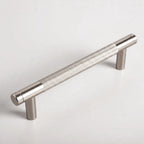 Puxador Metal Alça Níquel Escovado 128mm - C3417