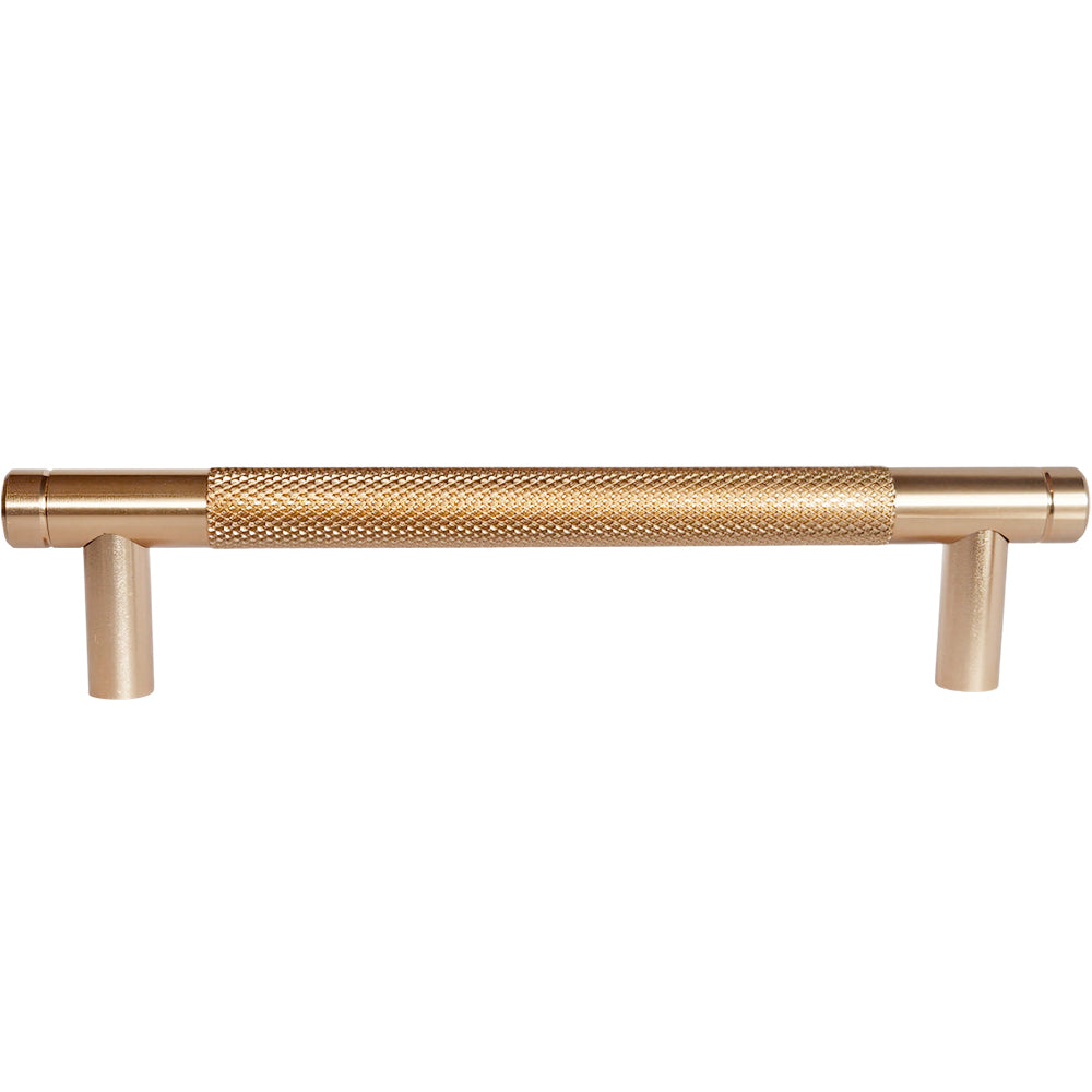 Puxador Metal Alça Dourado Gold Escovado 128mm - C3450