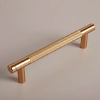 Puxador Metal Alça Dourado Gold Escovado 128mm - C3450