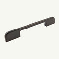 Puxador Metal Alça Preto Fosco 170mm - C3601
