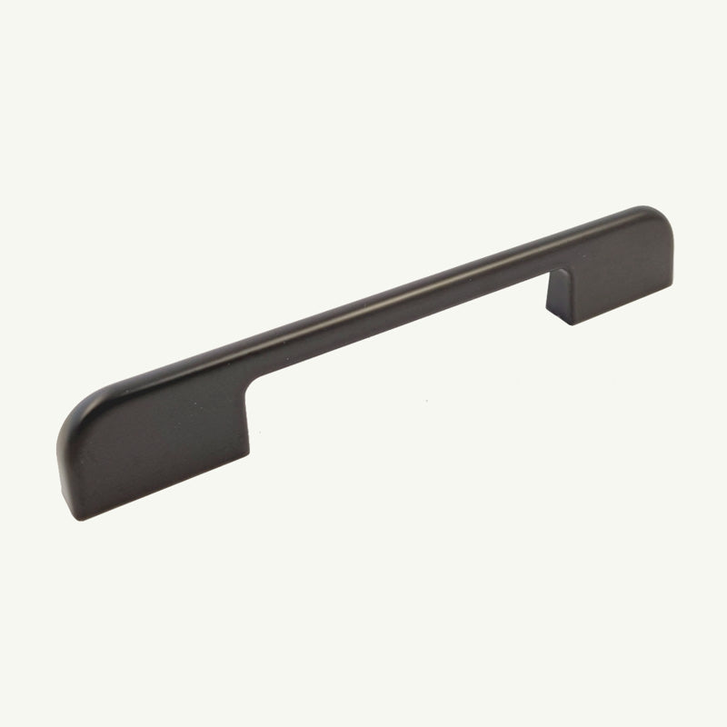 Puxador Metal Alça Preto Fosco 170mm - C3601