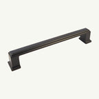 Puxador Metal Alça Preto Fosco 145mm - C3603