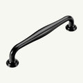 Puxador Metal Alça Preto Fosco 140mm - C3605
