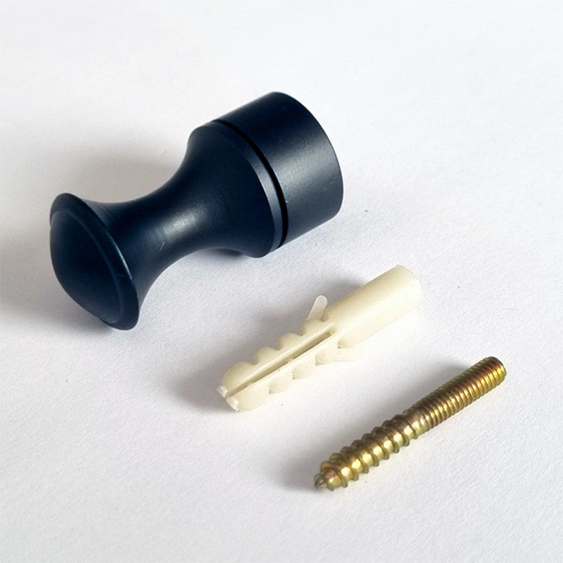 Gancho de Parede Preto Fosco - C4016