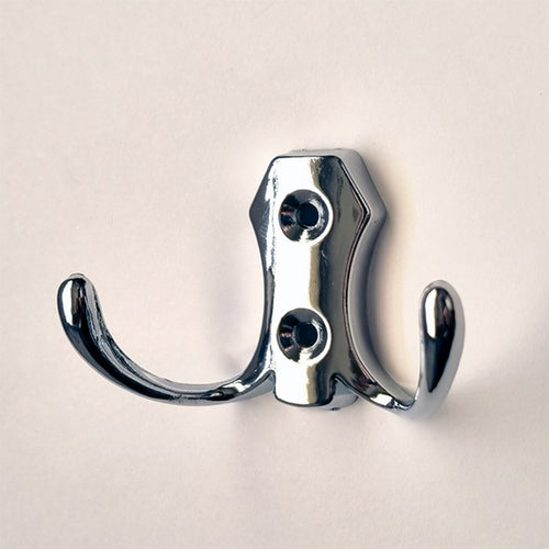 Gancho Duplo Colonial Chapolin Cromado - C4018