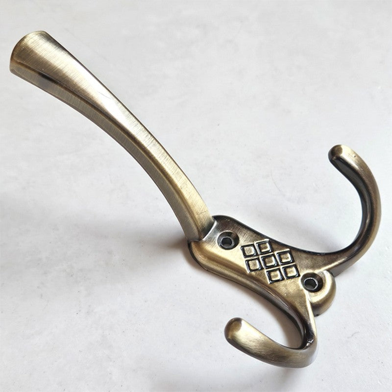 Gancho Triplo Colonial Bronze Antigo - C4023