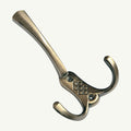 Gancho Triplo Colonial Bronze Antigo - C4023
