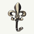 Gancho Flor de Lis Colonial Ouro Velho - C4030