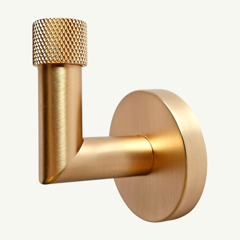 Gancho Parede Dourado Escovado - C4038