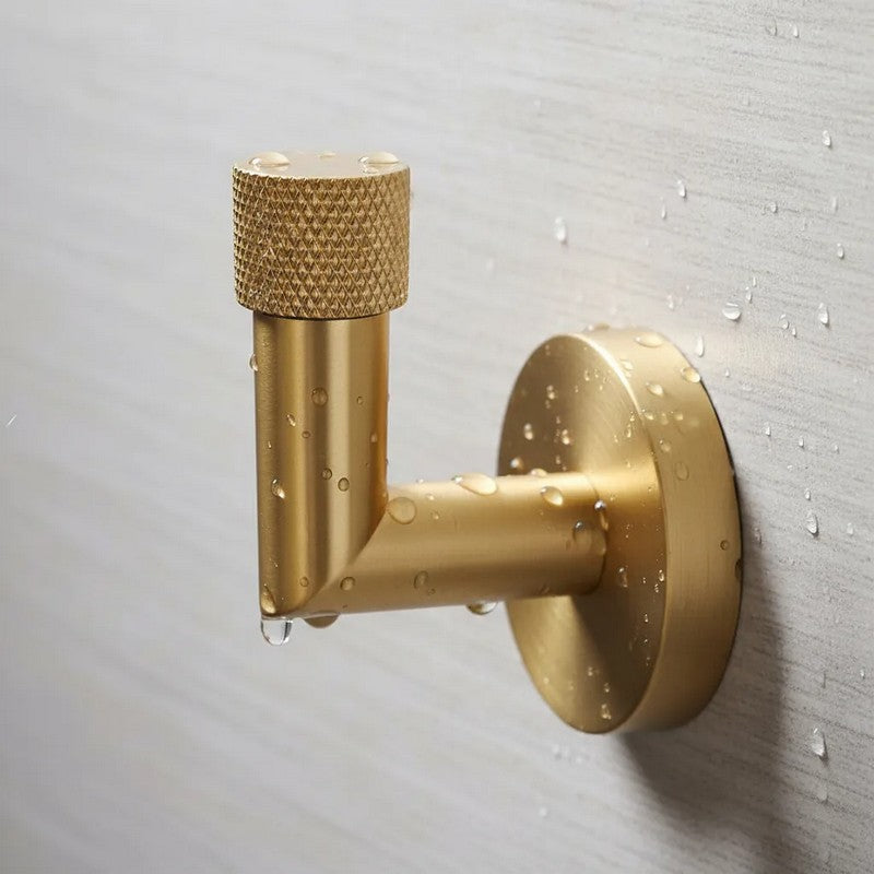 Gancho Parede Dourado Escovado - C4038