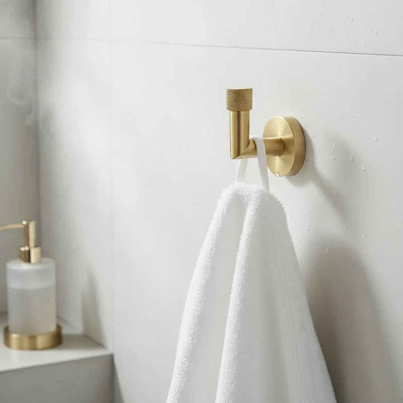 Gancho Parede Dourado Escovado - C4038