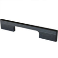 Puxador Metal Alça Preto Escovado Fosco 147mm - C3609